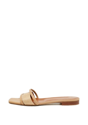 Malone Souliers Demi woven-strap sandals - Neutrals