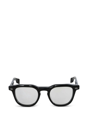 Chrome Hearts logo-plaque square-frame glasses - Black