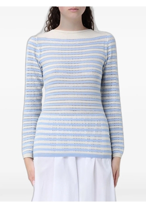 Fabiana Filippi striped sweater - Blue
