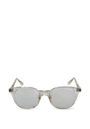 Chrome Hearts engraved round-frame glasses - Neutrals