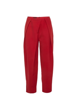 Emporio Armani Pre-Owned pleated tapered trousers