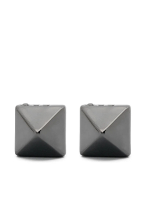Eddie Borgo Pyramid earrings - Black