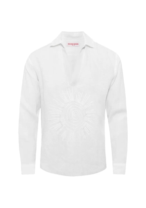 Orlebar Brown Ridley embroidered shirt - White