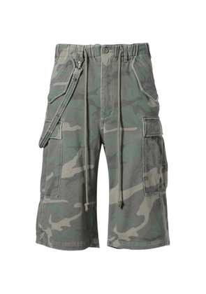 F.M.C.D. camouflage-print cargo shorts - Green