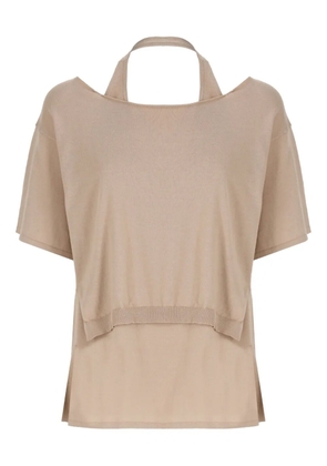 Kangra cotton t-shirt - Neutrals