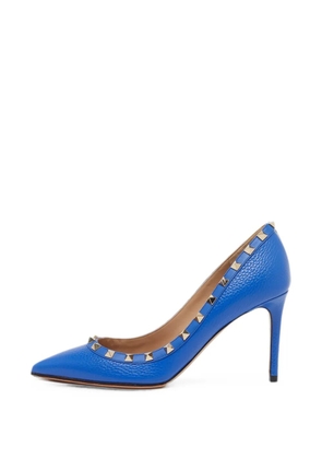 Valentino Garavani Pre-Owned Rockstud pointed-toe pumps - Blue