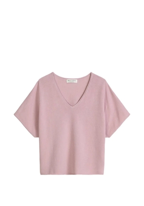 Marc O'Polo V-neck short-sleeves T-shirt - Pink
