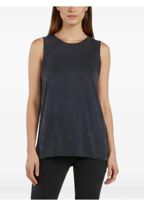 Theory fringed sleeveless top - Black
