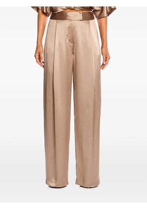 The Sei relaxed wide-leg trousers - Neutrals