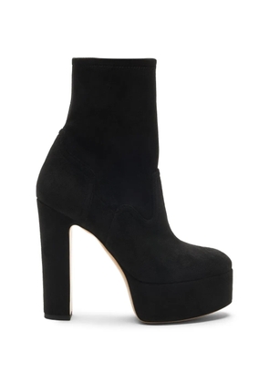 Casadei Patty platform ankle boots - Black