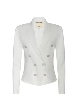 L'Agence Emerson Ponte double-breasted blazer - White