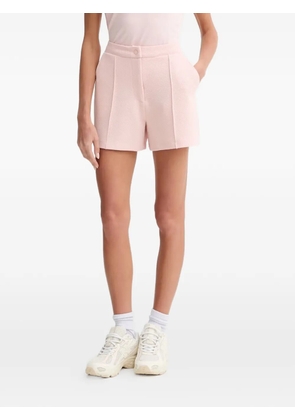 GUESS USA textured-finish panelled shorts - Pink