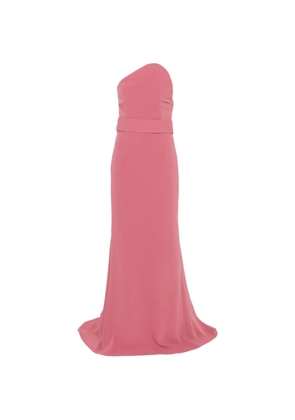 Solace London Seraphina strapless gown - Pink