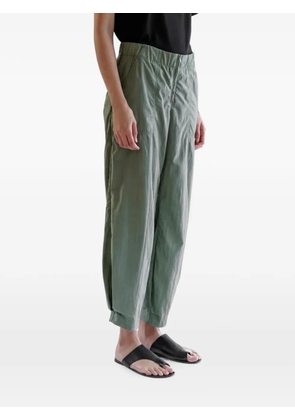 MINIMUM Naomi elasticated-waistband trousers - Green