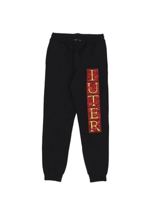 IUTER Mediolanum logo-print track pants - Black