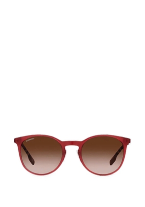 Burberry round-frame sunglasses - Red