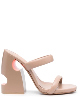 Off-White 120mm Pop Meteor sandals - Neutrals