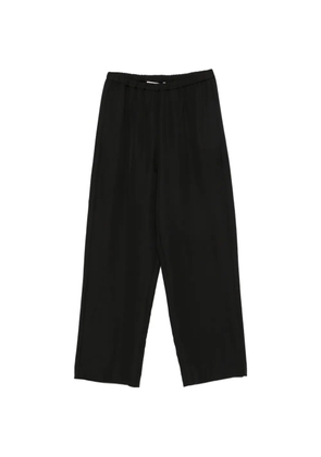 Róhe elasticated-waist trousers - Black