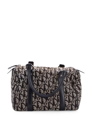 Christian Dior Pre-Owned Vintage Trotter Boston Bag Diorissimo Canvas Small satchel - Black