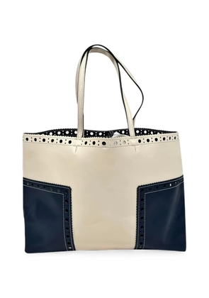 Tory Burch 2010s Brogue leather tote bag - Neutrals