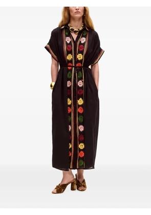 Carolina K Valerie kaftan dress - Black