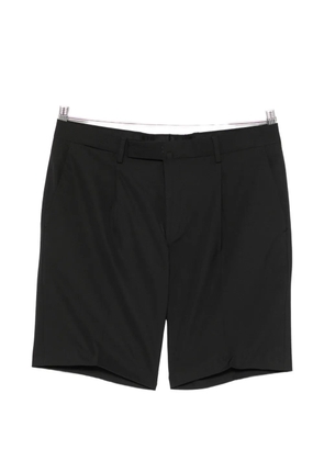 VELA SHOP pleated shorts - Black