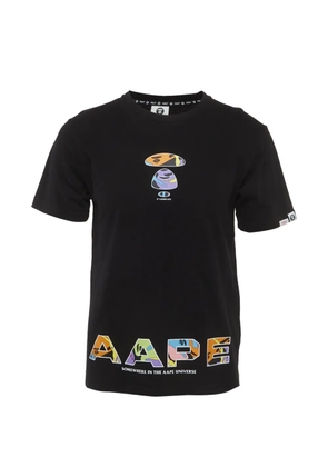 A BATHING APE® AAPE Head logo T-shirt - Black