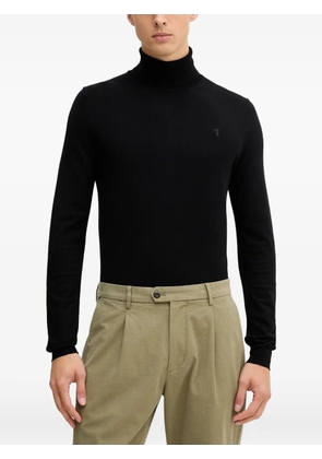 Trussardi embroidered sweater - Black