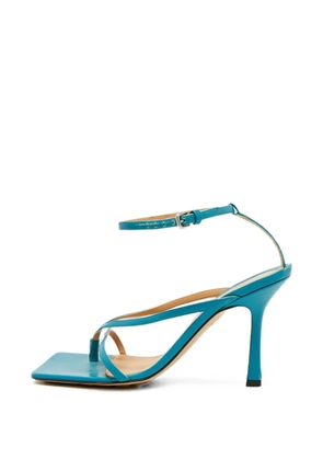 Bottega Veneta Pre-Owned Stretch ankle-strap sandals - Blue