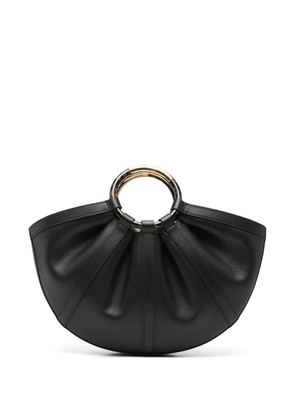 Coccinelle Shell leather shoulder bag - Black