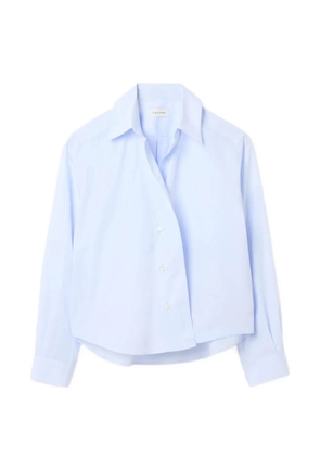 House Of Dagmar cropped long-sleeve shirt - Blue