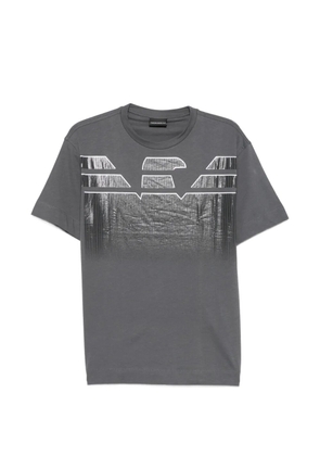 Emporio Armani logo-print T-shirt - Grey