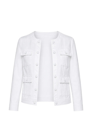 L'Agence Yari collarless jacket - White