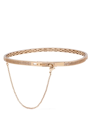 Eddie Borgo pavé safety chain necklace - Gold