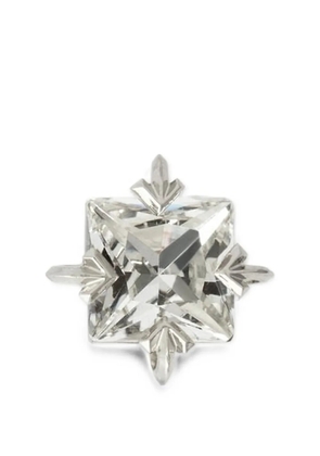Off-White Bling strass-set earring - Silver