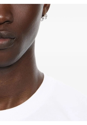 Off-White Bling strass-set earring - Silver