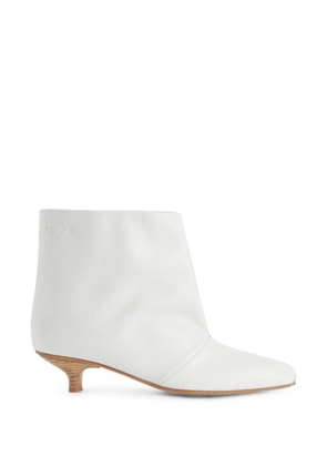 Giuseppe Zanotti pointed-toe ankle boots - White