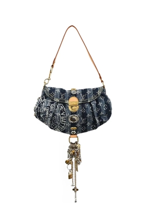 Louis Vuitton Pre-Owned 2006 mini Pleaty Raye shoulder bag - Blue