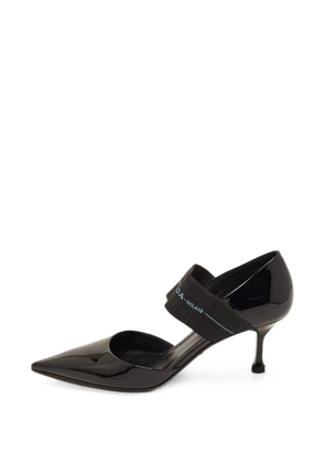 Prada Pre-Owned elastic-strap pumps - Black