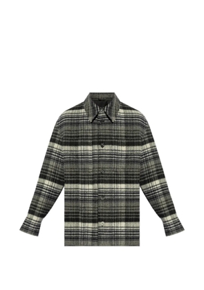 FENDI check-pattern jacket - Grey