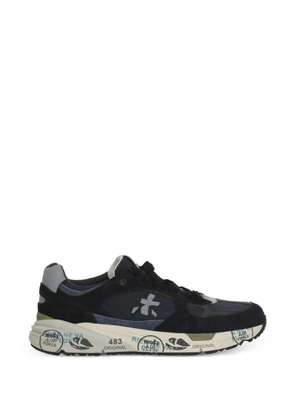 Premiata Mase logo-patch panelled sneakers - Blue