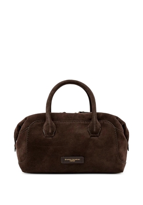 GIANNI CHIARINI suede tote bag - Brown