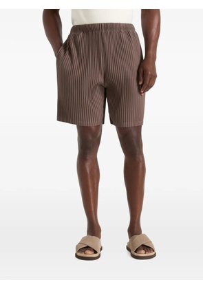 Manière De Voir Drew in brown pleated shorts