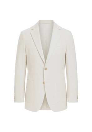 Eleventy single-breasted notch-lapel blazer - Neutrals