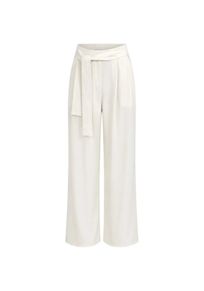 Dusan belted palazzo pants - Neutrals