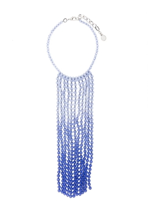 Emporio Armani fringe-embellished necklace - Silver