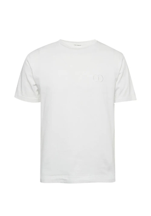 Christian Dior Pre-Owned CD logo-embroidered T-shirt - White