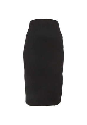Givenchy Pre-Owned gabardine pencil midi skirt - Black