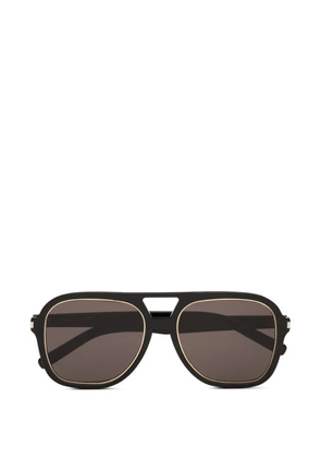 Saint Laurent Eyewear pilot-frame sunglasses - Black