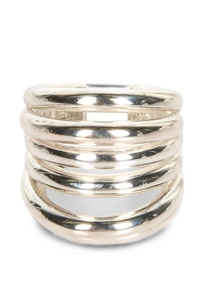 Federica Tosi multi-band ring - Silver